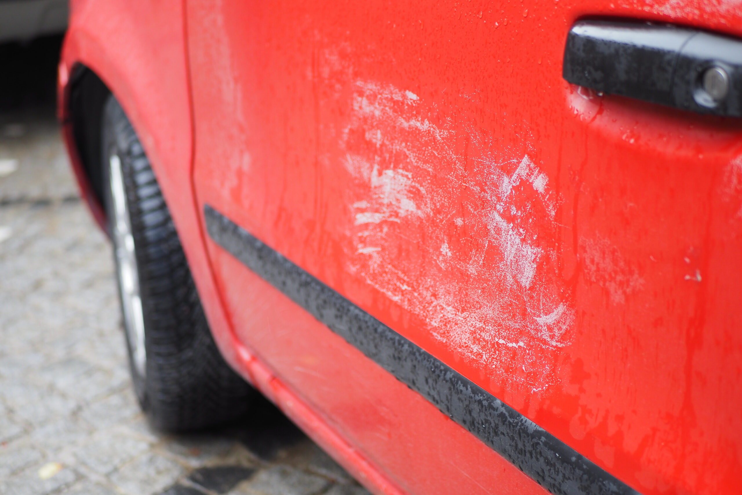 Restoring faded car paint